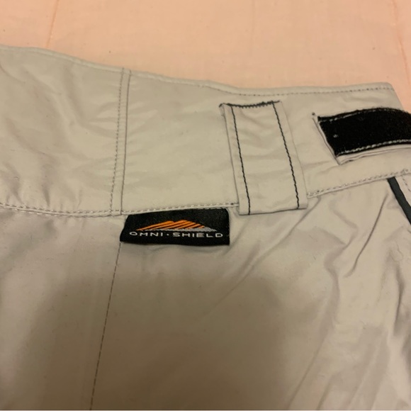 Columbia ski pant size Ladies L light grey insulated with pockets adjustable - Picture 8 of 16